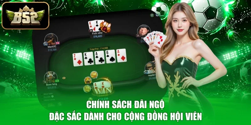Chính sách đãi ngộ đặc sắc dành cho cộng đồng hội viên