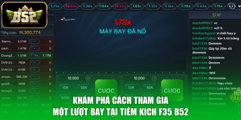 Khám phá cách tham gia một lượt bay tại Tiêm Kích F35 B52