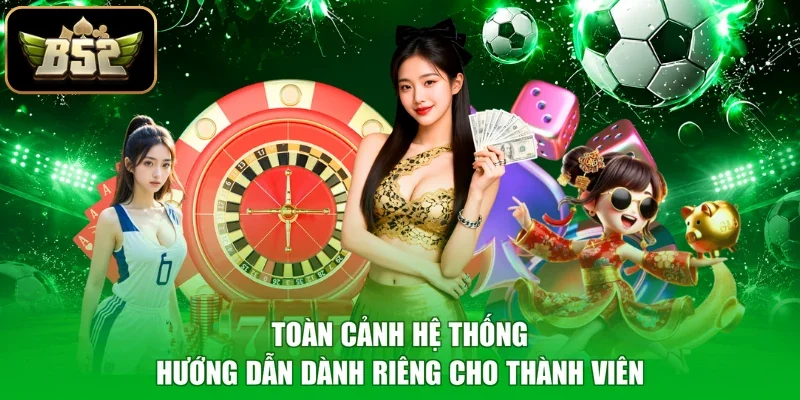 Toàn cảnh hệ thống hướng dẫn dành riêng cho thành viên