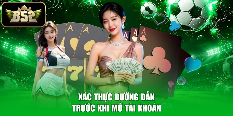 Xác thực đường dẫn trước khi mở tài khoản